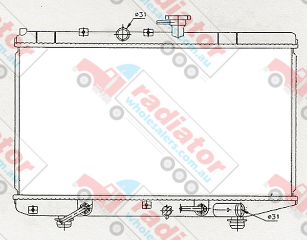 RW437112A Radiator